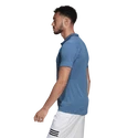 Heren T-shirt adidas  Paris Freelift Polo Altered Blue