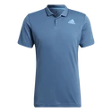 Heren T-shirt adidas  Paris Freelift Polo Altered Blue