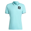 Heren T-shirt adidas Paris Freelift Polo Aqua