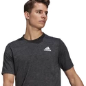 Heren T-shirt adidas  Primeblue Designed 2 Move Black Melange