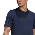 Heren T-shirt adidas Primeblue Designed 2 Move Sport 3-Stripes Tee Crew Navy