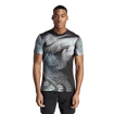 Heren T-shirt adidas  Printed Tee Pro Black