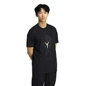 Heren T-shirt adidas  Rackets Graphic Tee Black