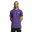 Heren T-shirt adidas  Tennis Climacool+ AIRCHILL FreeLift T-Shirt Aurora Plum