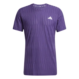 Heren T-shirt adidas Tennis Climacool+ AIRCHILL FreeLift T-Shirt Aurora Plum