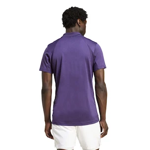 Heren T-shirt adidas  Tennis Climacool FreeLift Polo Shirt Aurora Plum