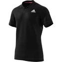 Heren T-shirt adidas  Tennis Freelift Polo Black