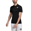 Heren T-shirt adidas  Tennis Freelift Polo Black