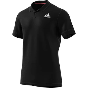Heren T-shirt adidas  Tennis Freelift Polo Black