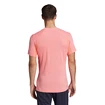 Heren T-shirt adidas  Tennis Freelift Tee Acid Red