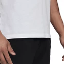 Heren T-shirt adidas  Thiem Graphic Tee White