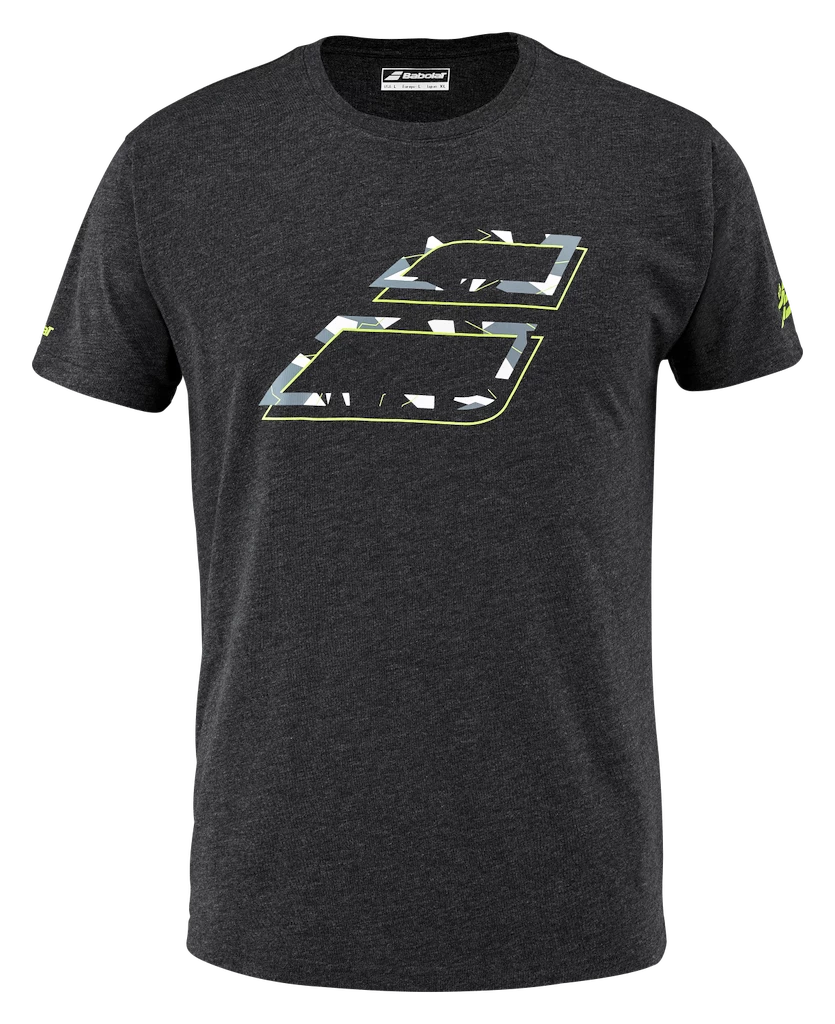 Heren T-shirt Babolat  Aero Cotton Tee Black M