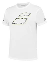 Heren T-shirt Babolat Aero Cotton Tee White