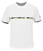 Heren T-shirt Babolat Aero Crew Neck Tee Men White