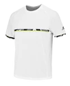 Heren T-shirt Babolat Aero Crew Neck Tee Men White