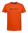 Heren T-shirt Babolat  Exercise Babolat Tee Men Fiesta Red