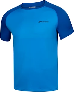 Heren T-shirt Babolat  Play Club Crew Neck Tee Blue
