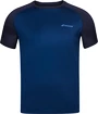 Heren T-shirt Babolat  Play Club Crew Neck Tee Dark Blue