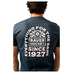 Heren T-shirt Bauer  Graphic Tee Indigo