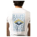Heren T-shirt Bauer  Graphic Tee White