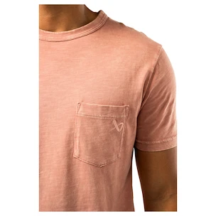 Heren T-shirt Bauer  Pocket Tee Ash Rose