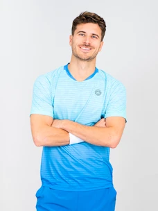 Heren T-shirt BIDI BADU  Colortwist Tee Blue