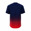 Heren T-shirt BIDI BADU Colortwist Tee Dark Blue/Red