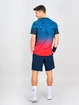 Heren T-shirt BIDI BADU Colortwist Tee Dark Blue/Red