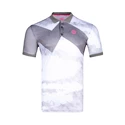 Heren T-shirt BIDI BADU  Idir Tech Polo White/Grey