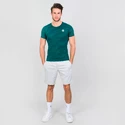 Heren T-shirt BIDI BADU  Ikem Tech Tee Dark Green