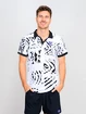 Heren T-shirt BIDI BADU Melbourne Polo White/Black