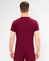 Heren T-shirt BIDI BADU  Protected Leafs Chill Tee Bordeaux
