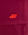 Heren T-shirt BIDI BADU  Protected Leafs Chill Tee Bordeaux