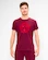 Heren T-shirt BIDI BADU  Protected Leafs Chill Tee Bordeaux M