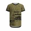 Heren T-shirt BIDI BADU  Pure Wild V-Neck Tee Olive/Dark Grey