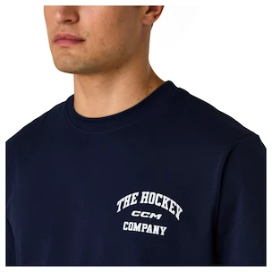Heren T-shirt CCM  Athleisure Tee Navy