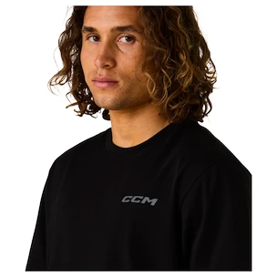 Heren T-shirt CCM  Casual Tee Black