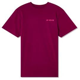 Heren T-shirt CCM Casual Tee Boysenberry