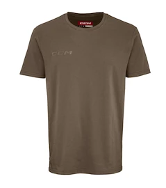 Heren T-shirt CCM Core SS Tee Major Brown