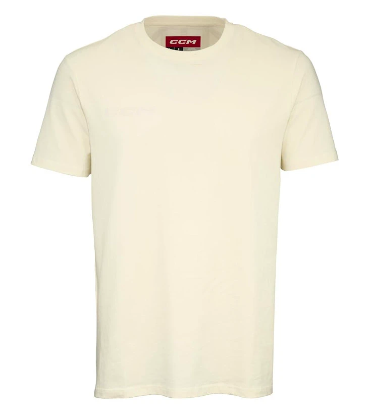 Heren T-shirt CCM Core SS Tee Unbleached XXL