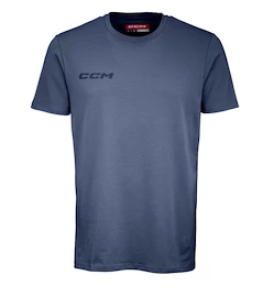 Heren T-shirt CCM Core SS Tee Vintage Blue