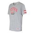 Heren T-shirt CCM  FLAG TEE TEAM AUSTRIA Athletic Grey