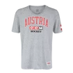 Heren T-shirt CCM  FLAG TEE TEAM AUSTRIA Athletic Grey