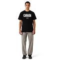 Heren T-shirt CCM  Flag Tee Team CAN Black