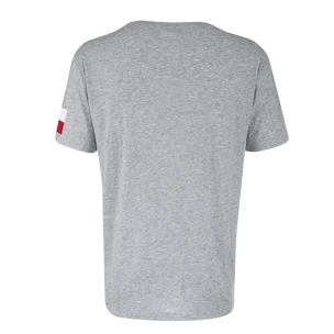 Heren T-shirt CCM  FLAG TEE TEAM CZECH Athletic Grey