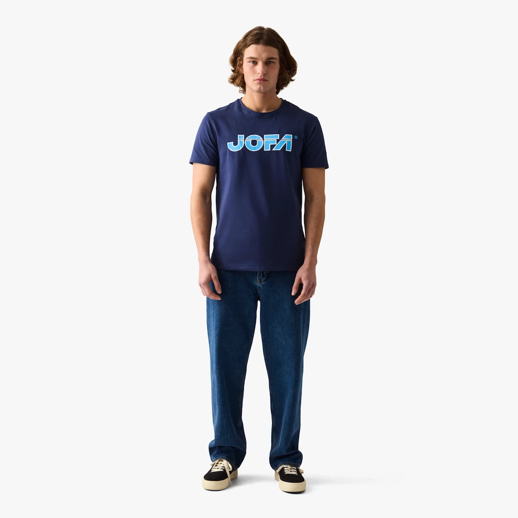Heren T-shirt CCM Jofa SS Tee Midnight Blue