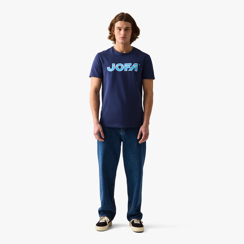 Heren T-shirt CCM Jofa SS Tee Midnight Blue