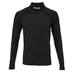 Heren T-shirt CCM  Neck Guard Top LS Black Senior M