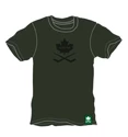 Heren T-shirt CCM Nostalgia LEAF S/S TEE DARK GREEN