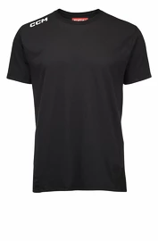 Heren T-shirt CCM SS Essential Tee Black